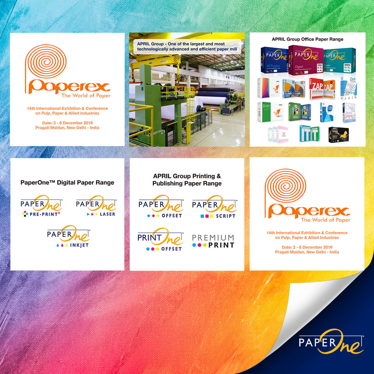 April Group Is Participating In Paperex 2019 At India! 1 APRIL Group in PaperEx 2019 India