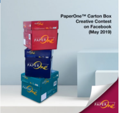 Paperone™ Carton Box Creative Contest On Facebook (may 2019) 1 Capture